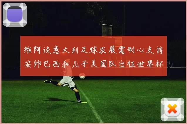 维阿谈意大利足球发展需耐心支持安帅巴西和儿子美国队出征世界杯