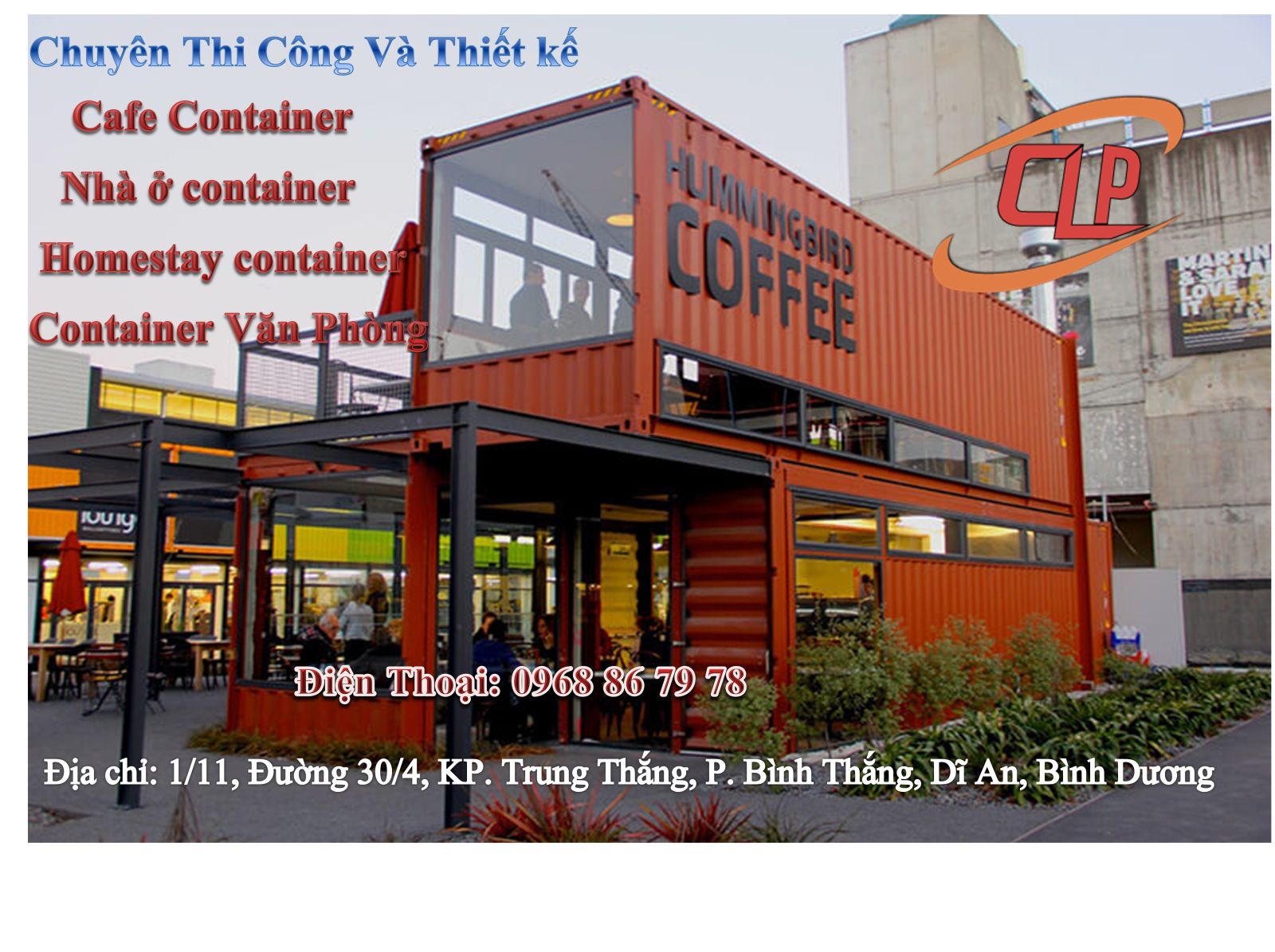 thiết kế thi công container